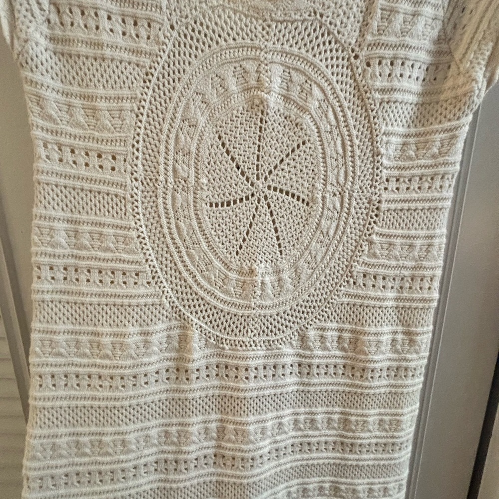 Nicole Miller Collection Crochet Dress Sz Small-0122 - Picture 2 of 4